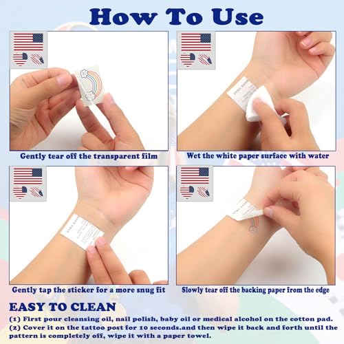 Red White & Blue Face Paint Sticks - Waterproof Sports Makeup