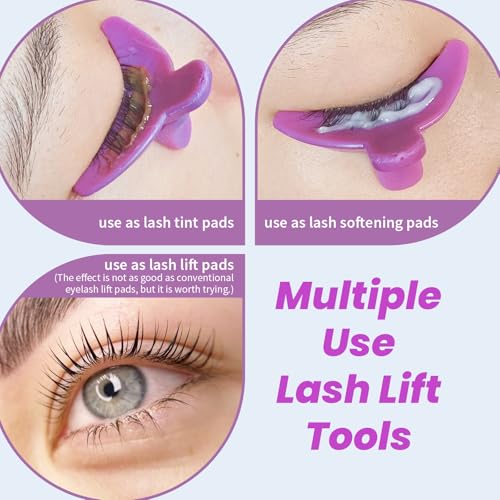 PERMANIA Lash Lift Pad 3-Size Adjustable Eyelash Shields