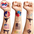 96 Pcs Taekwondo Temporary Tattoos for Kids Party Favors