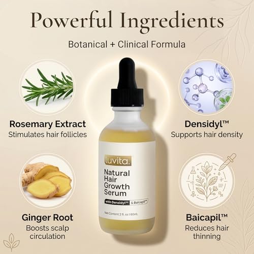 LUVITA Hair Growth Serum for Thinning Hair - 2fl oz