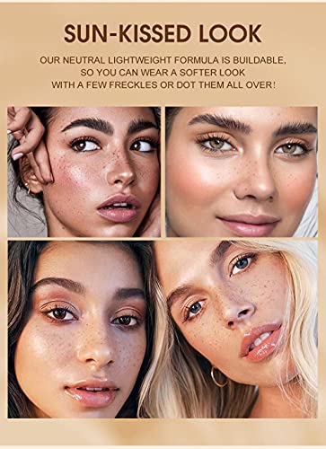 AKARY 4-Color Freckle Pen - Waterproof Lifelike Freckles Makeup