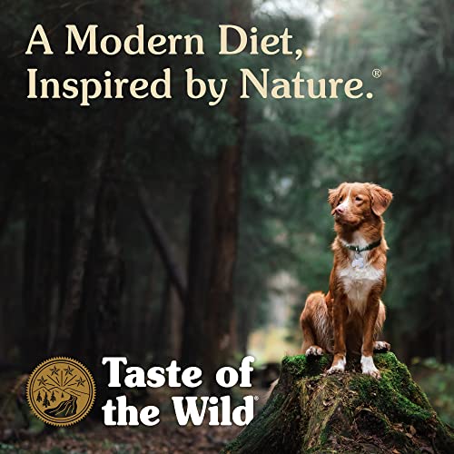 Taste of the Wild Sierra Mountain Grain-Free Canine Recipe with Roasted Lamb Dry Dog Food for All Life Stages, Made with High Protein from Real Lamb and Guaranteed Nutrients And Probiotics 28lb