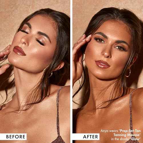 ICONIC LONDON Prep Set Tan Mousse | Long Lasting, Sun Kissed Skin, Bronze Glow, Cruelty-Free, Vegan Makeup