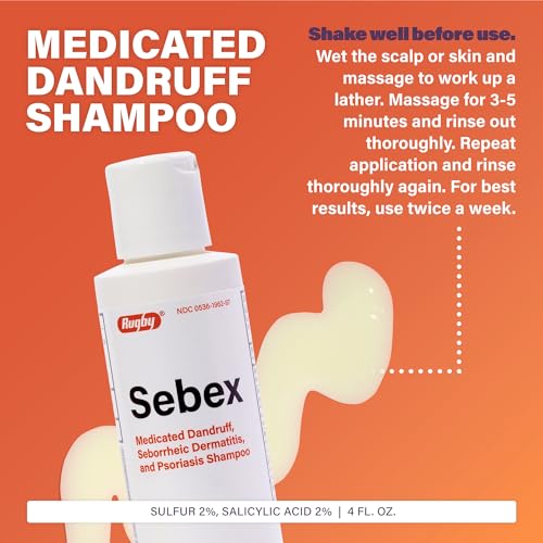 SEBEX Shampoo RUGB 4OZ by Sebulex