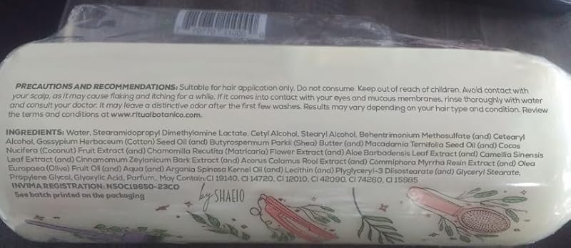 SHAEIO Ritual Botanico Organic Keratin Hair Treatment 250ML - Smoothing & Shine