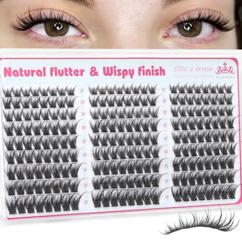 Wispy Lash Clusters 8-16mm C Curl Extensions 216Pcs DIY
