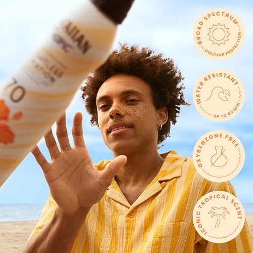 Hawaiian Tropic Weightless Hydration Clear Spray Sunscreen SPF 30, 6 oz | SPF 30 Sunscreen Spray, Sunblock, Oxybenzone Free, 6 oz each Twin Pack