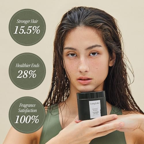 LONGTAKE Core Bonding Hair Mask - Frizz Control & Split Ends Care, 6.76 Fl Oz