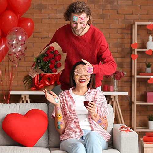 Valentine's Day Temporary Tattoos 120 Sheets 24 Designs
