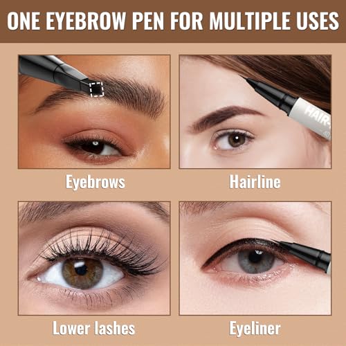 iMethod 2-in-1 Eyebrow Pen and Eyeliner - Waterproof Microblading Pencil