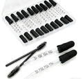 20-Piece Glass Eye Droppers Set with Cleaning Brushes