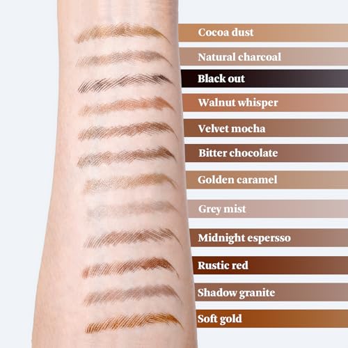 Microblading Eyebrow Pen - Deep Brown, Ultra-Fine Tip