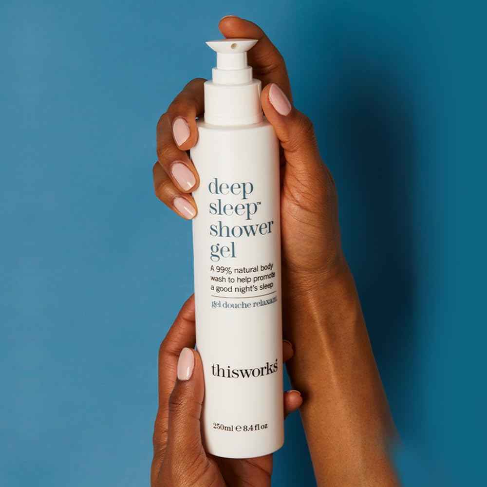 THISWORKS deep sleep shower gel: Calms the Mind and Protects the Skin, 8.4 fl oz (250ml)