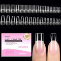 Beetles Flat-X Square Coffin Nail Tips 16 Sizes 320pcs Medium