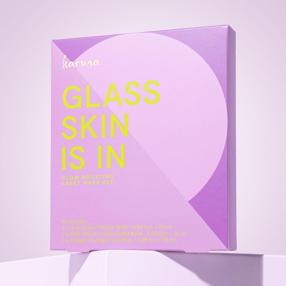 Karuna Glass Skin Is In - Sheet Mask Set, 6 Pack