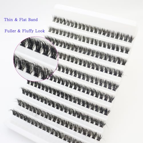 50D Wispy Lash Extension Kit 9-13mm Short Clusters