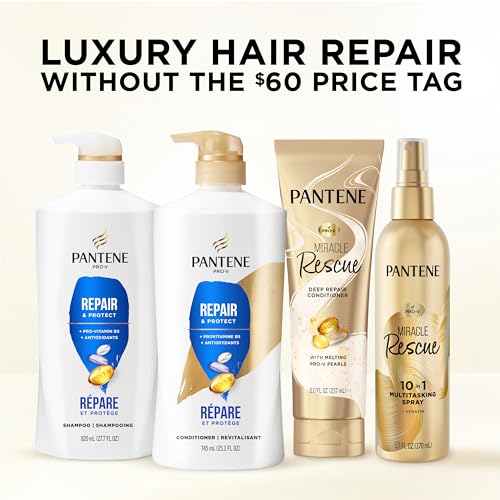 Pantene Repair & Protect Shampoo for Dry & Color-Treated Hair, 27.7 Fl Oz