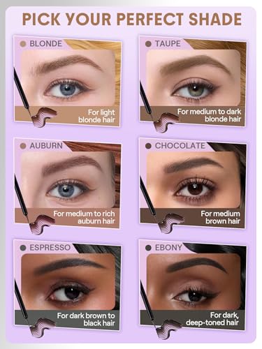 SHEGLAM Tint Lock Peel Off Brow Gel - Chocolate