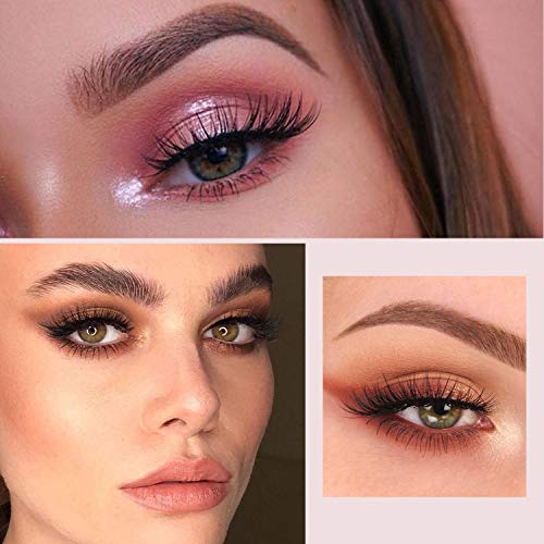 DYSILK 5 Pairs False Eyelashes 6D Mink Wispy Fluffy Natural Look - 07