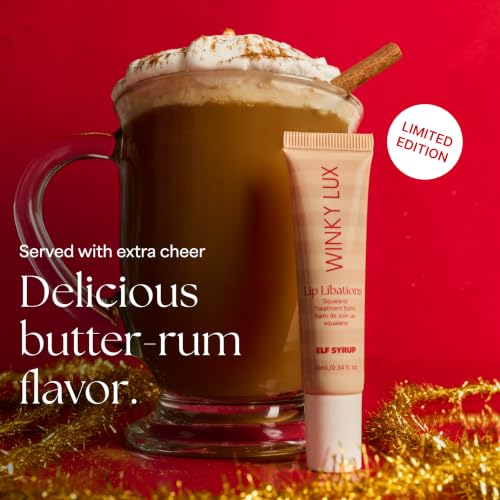 Winky Lux Lip Libations Elf Syrup Nourishing Lip Balm Treatment — Squalane + Ceramide