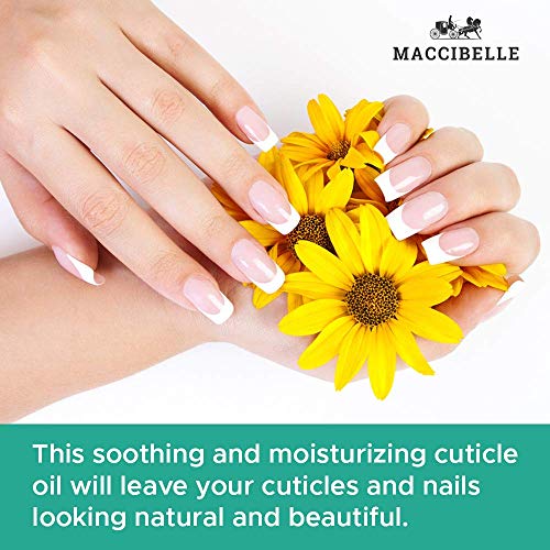 Maccibelle Pineapple Cuticle Oil Refill for Dry Cracked Cuticles - 4 oz