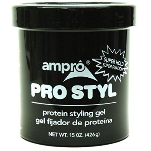 AmPro Pro Styl Protein Super Hold Styling Gel, 15 Ounce