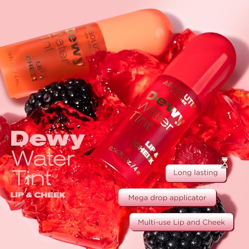 Absolute New York Dewy Water Lip & Cheek Tint - Raspberry Sorbet
