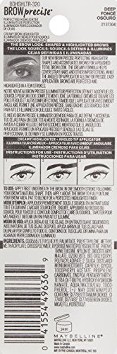 Maybelline Brow Precise Perfecting Eyebrow Highlighter, Dark