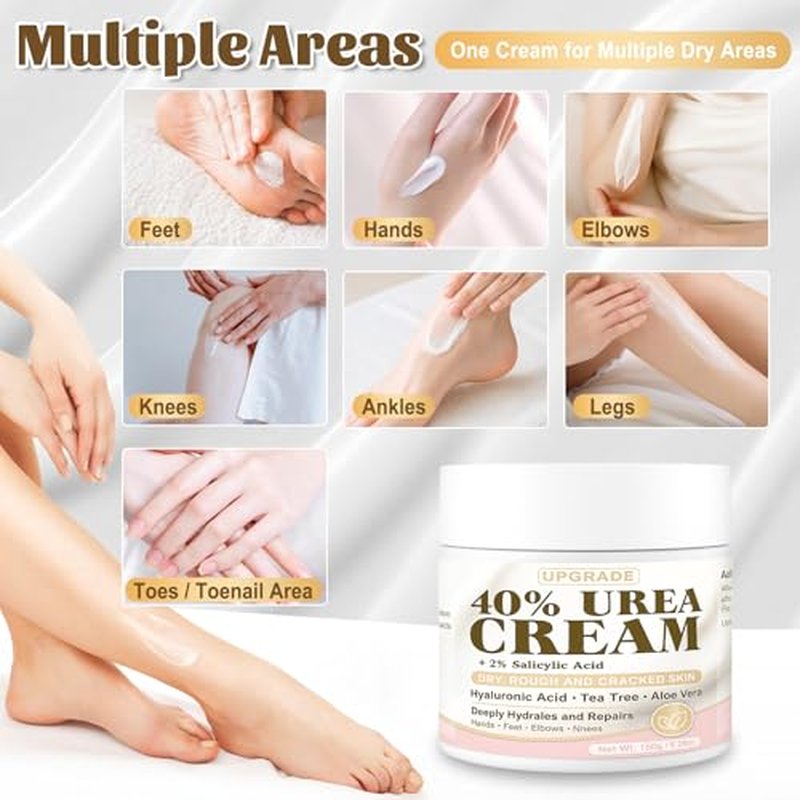 40% Urea Cream for Dry Cracked Heels & Feet