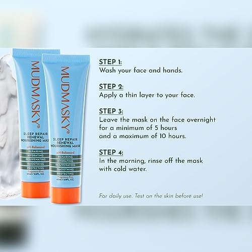 MUDMASKY Sleep Repair Nourishing Mask 60ml - Anti-Aging Hydration