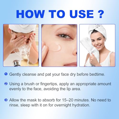 Hyaluronic Acid Powder for Skin & Face, Hyaluronic Acid Serum Powder, High & Low Molecular Weight, Water Soluble, DIY Serums for All Skin Types Hydration and Moisture, Includes Scoop (3.52Oz/100g)