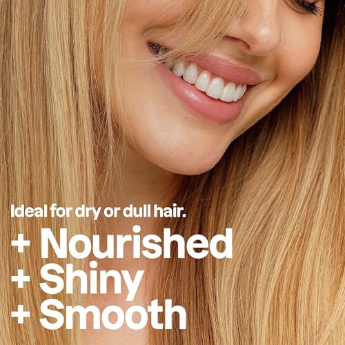 ATTITUDE Nourishing Hair Conditioner, For Dry and Damaged Hair, Naturally Derived Ingredients, Vegan Detangler, Dermatologically Tested, Grapeseed Oil and Olive Leaves, 8 Fl Oz (Pack of 6)