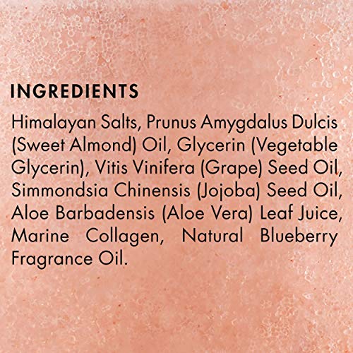 Himalayan Pink Salt Body Scrub Exfoliator, 10 Oz