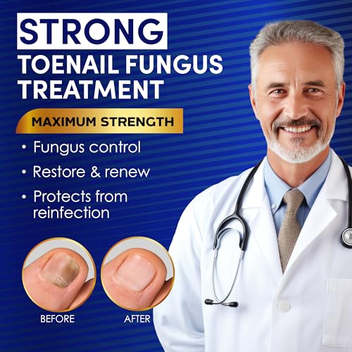 Toenail Fungus Treatment Extra Strength with Tea Tree Oil - VTROUY