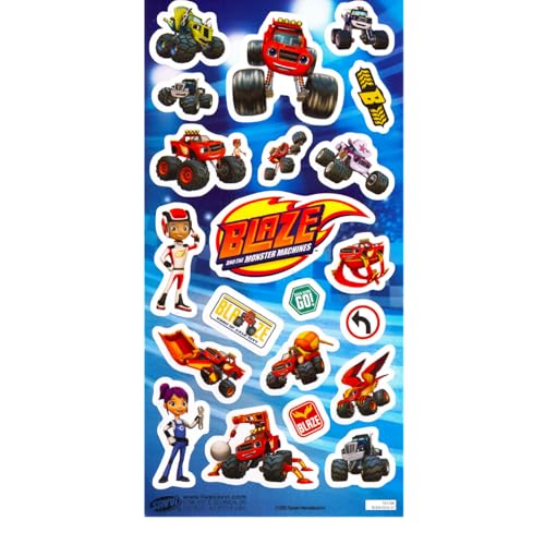Blaze and the Monster Machines Party Favors Pack - 120+ Stickers & 75 Tattoos