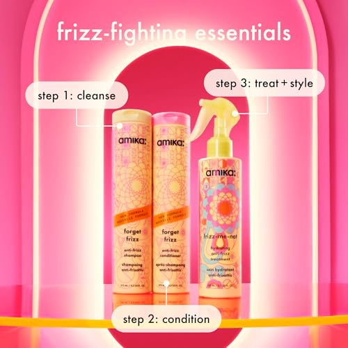 Amika Forget Frizz Anti-Frizz Shampoo - 72 Hour Control