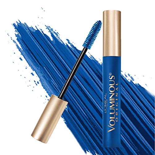 L¡¯Or?al Paris Makeup Voluminous Original Mascara, Cobalt Blue, 0.26 Fl Oz & Makeup Voluminous Original Mascara, Deep Violet, 0.27 Fl Oz