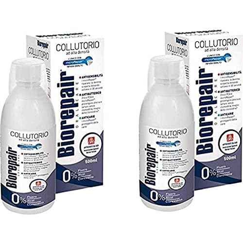 Biorepair Collutorio Mouthwash 500ml/16.9 fl.oz Pack of 2