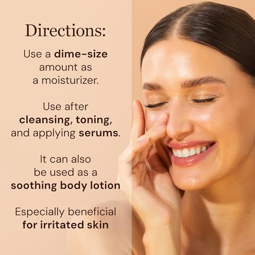 Sea Buckthorn Healing Lotion, 4oz ? Soothing Moisturizer with MSM, Black Willow Bark & Zinc Oxide ? Organic, Vegan ? Repairs Acne, Redness & Skin Irritation