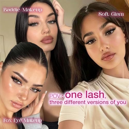Fox Eye Lash Clusters LC Curl 8-16mm with Bottom Lashes