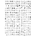 30 Sheets Cute Tiny Temporary Tattoos for Women Men Finger Hands, Fake Tattoo Stickers Bulk Black Long Lasting Waterproof Tattoos for Adults Neck Arms