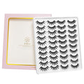DYSILK Mink Lashes - 20 Pairs 4 Styles, 6D Wispy Fluffy Lashes