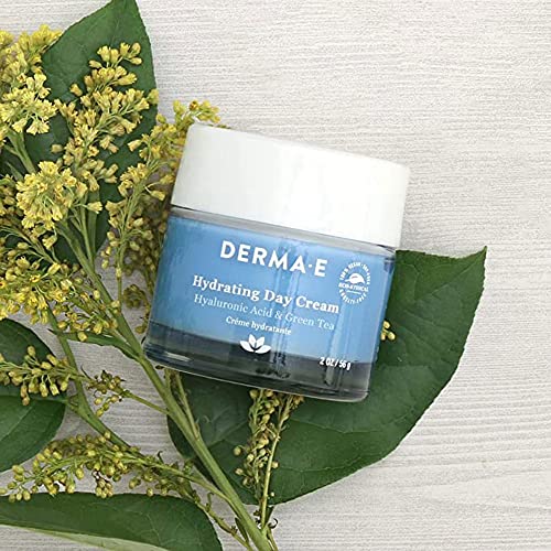 Derma E Ultra Hydrating Day & Night Cream Set ? Moisturizer Duo with Hyaluronic Acid, Squalane & Ceramides for Nourished, Replenished Skin ? Gentle Daily and Overnight Facial Care