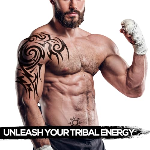 Large Totem Temporary Tattoos - 2 Sheets Waterproof
