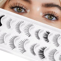 Path to Love 10 Pairs False Eyelashes - Mixed Styles C10H2-4, Natural & Voluminous