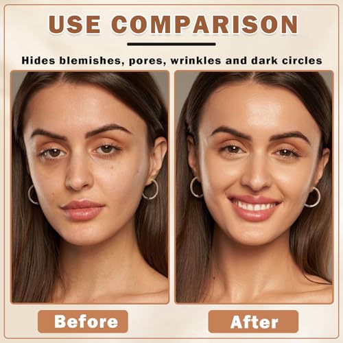 Airbrush Foundation Makeup - Full Coverage Flawless Base