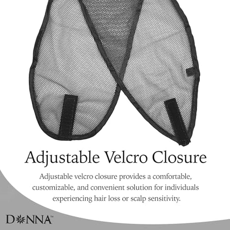 DONNA Argan Mesh Wrap - Black Hair Wrap for Women