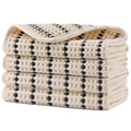 POLYTE Microfiber Waffle Wash Cloth 13x13 in | 4 Pack