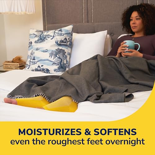 Dr. Scholl's Dry Foot Renewal Overnight Treatment Kit with Heel Sleeves