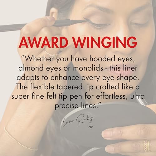 Ruby Hammer Precision Liquid Eyeliner - Pitch Black